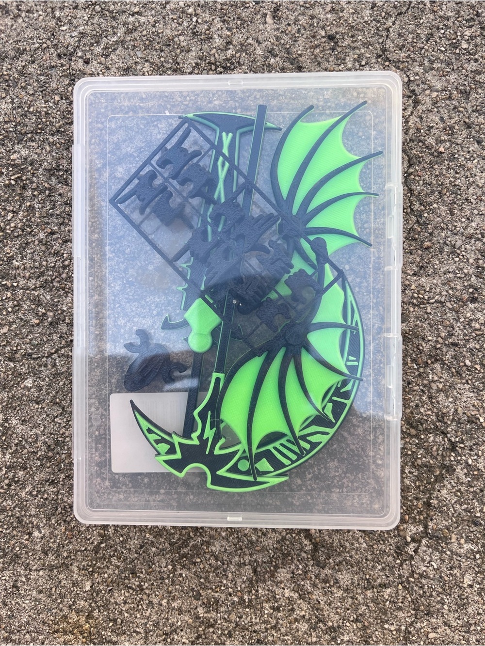 3D Printed Lucky 13 for Collectors Desktop Decorations